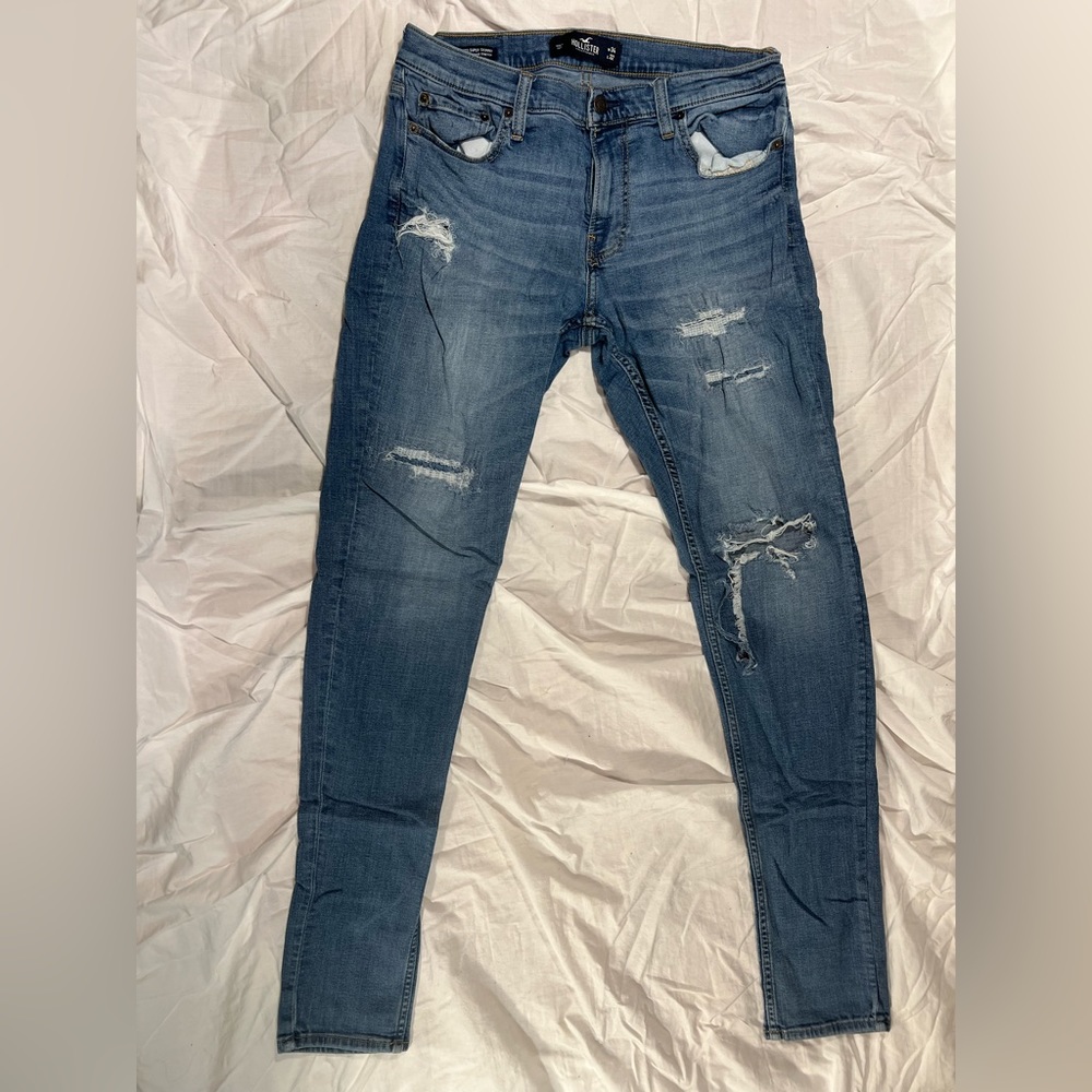 Super Skinny Ripped Hollister Jeans